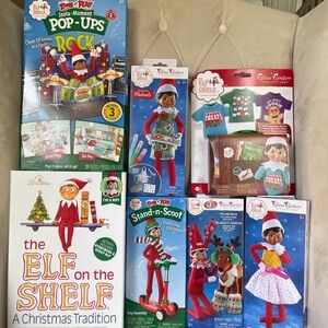 Elf On The Shelf Holiday Bundle: Elf, Clothing, & Accessories #1